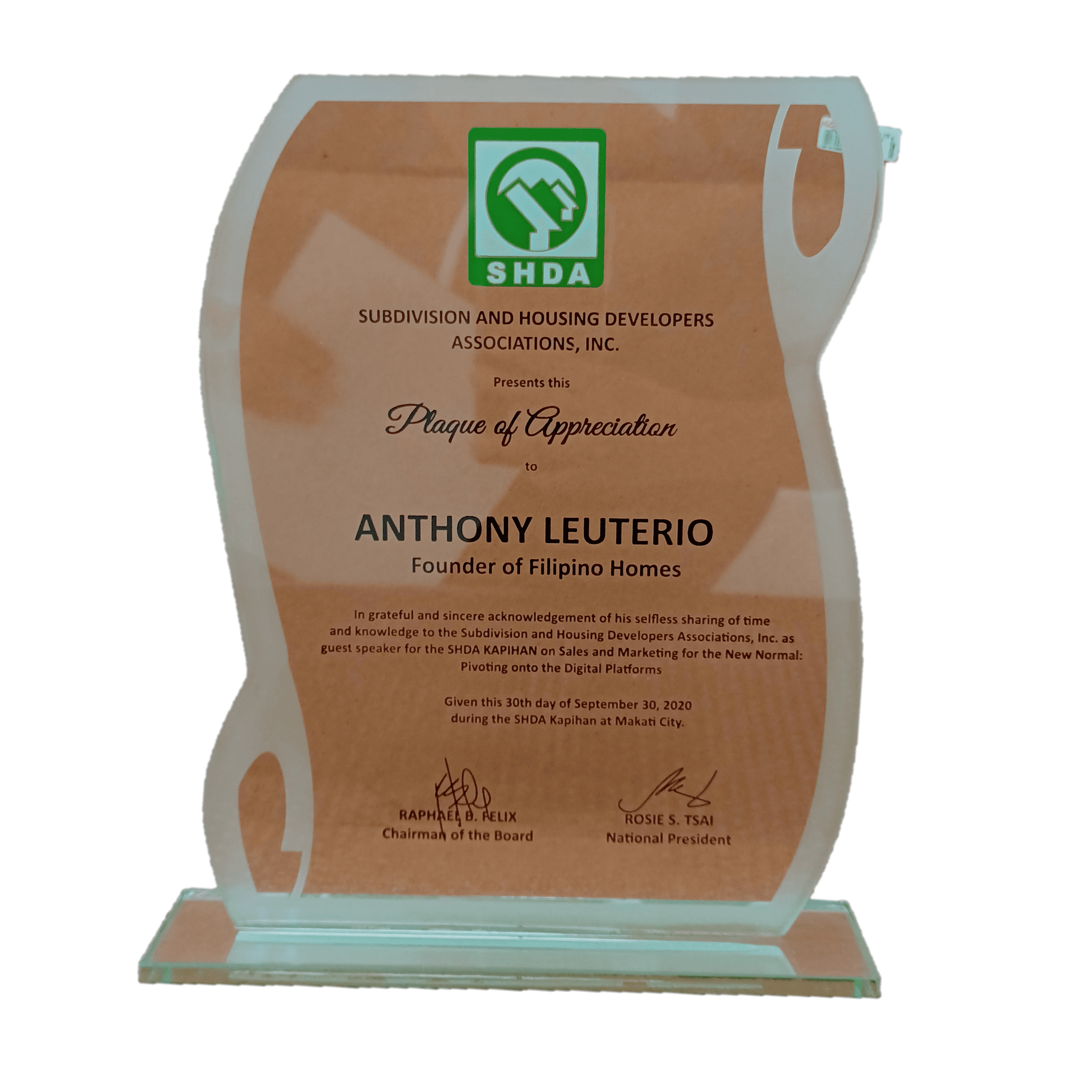 Filipino Homes Award 10