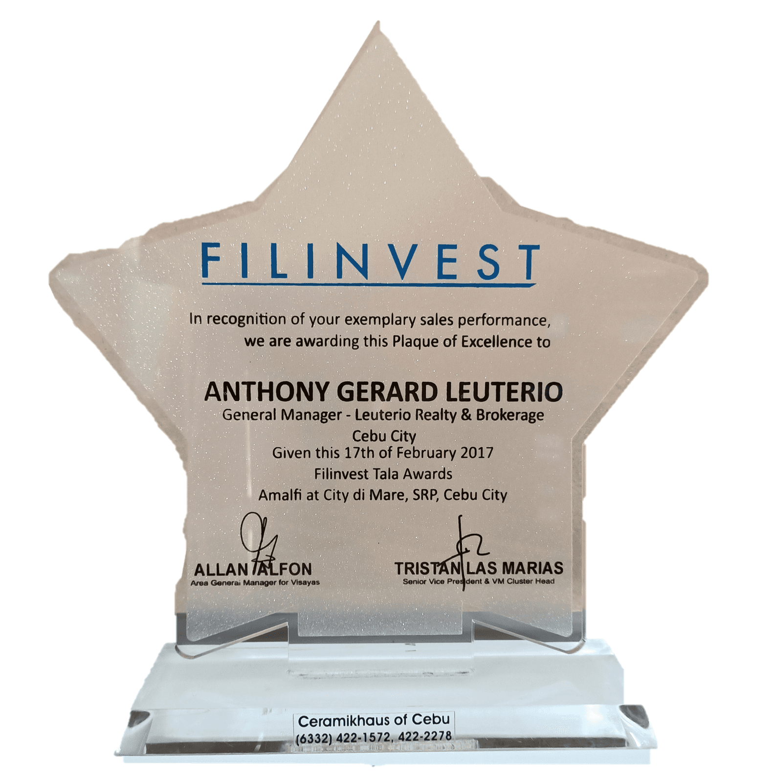 Filipino Homes Award 12