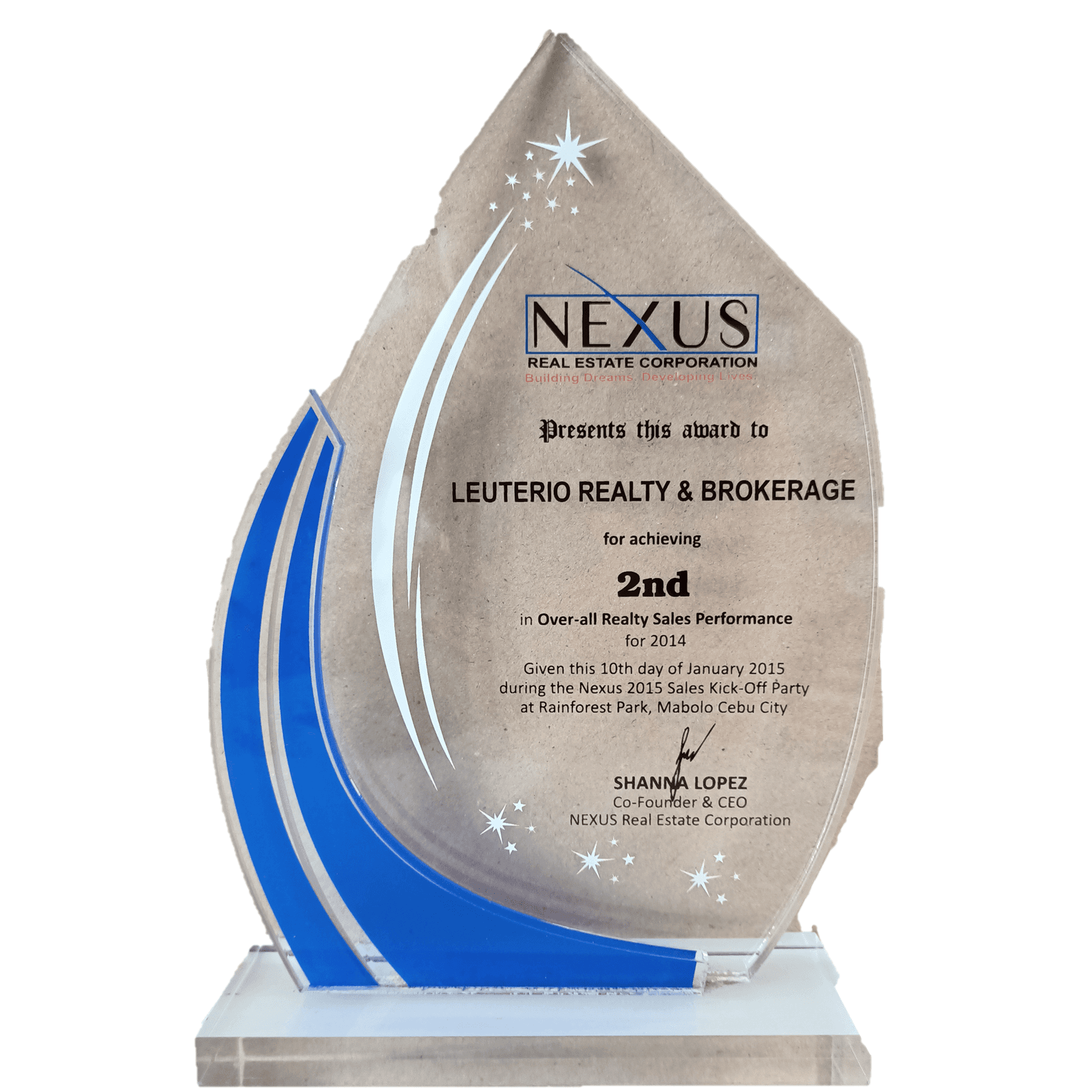 Filipino Homes Award 14