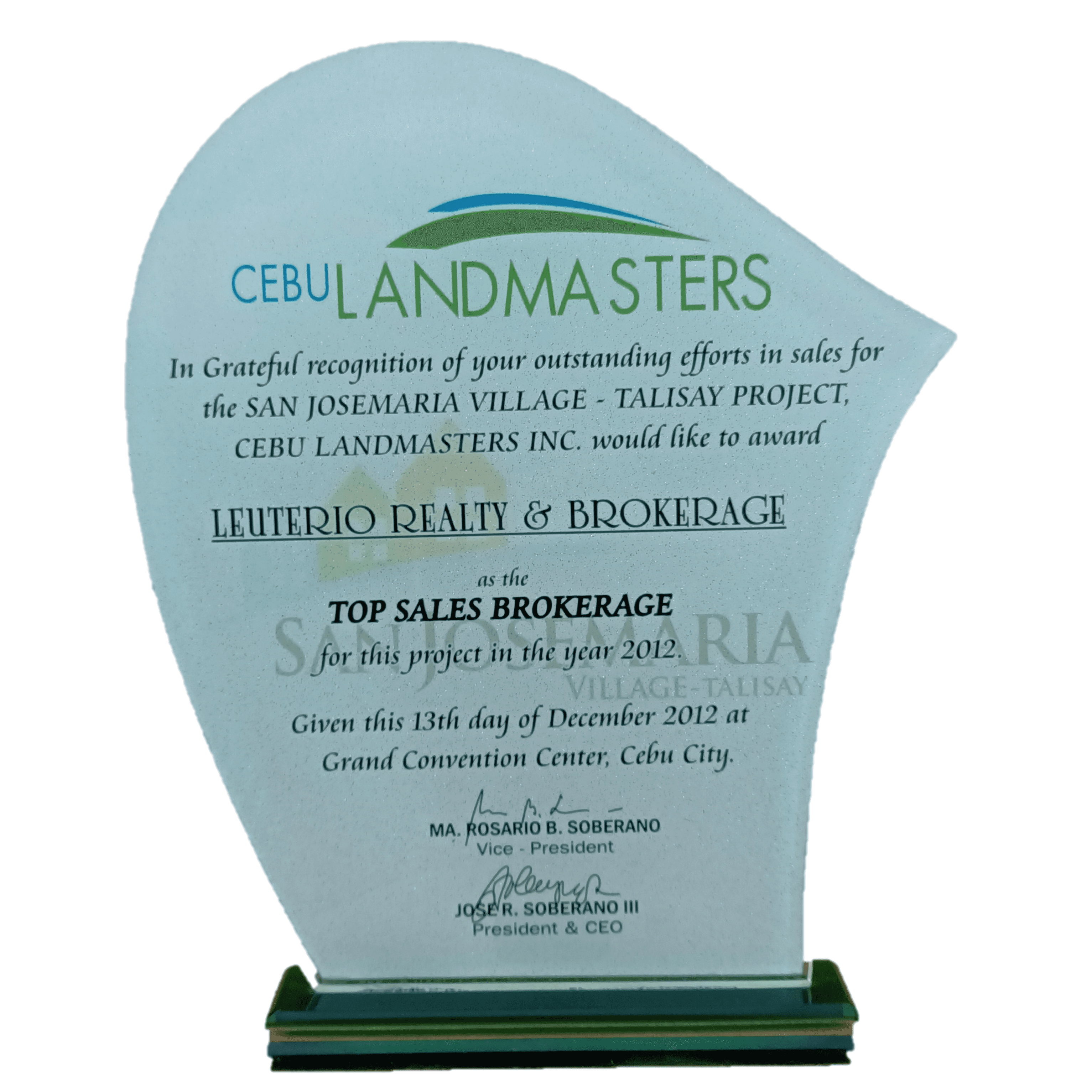 Filipino Homes Award 8